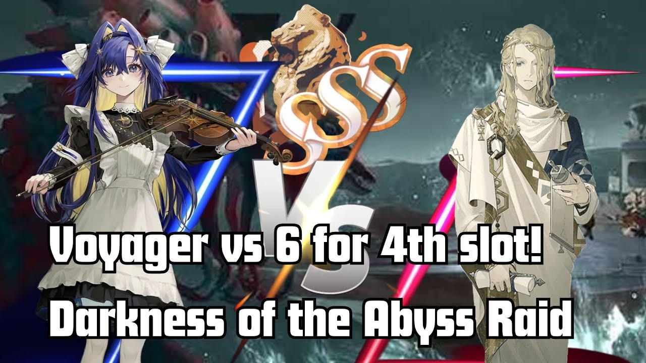 Best 4th slotter! Voyager vs 6 in SSS Darkness of the Abyss 1.5 Raid! [Reverse 1999 重返未来：1999]