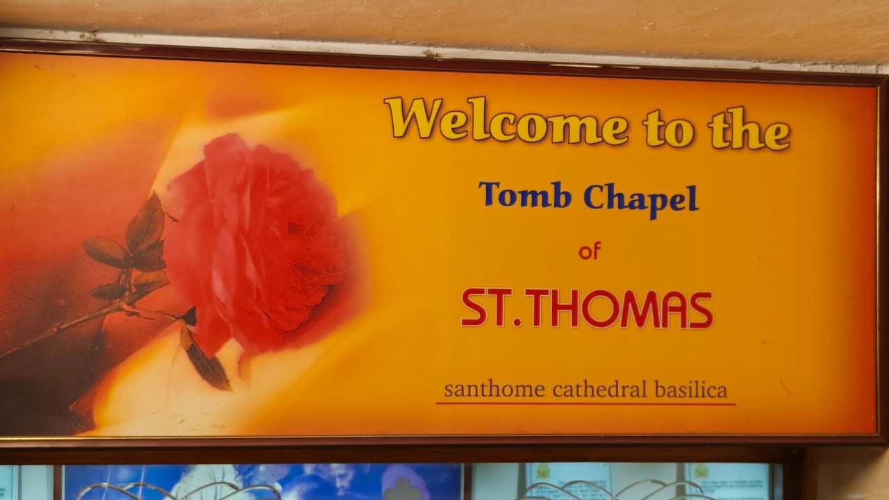Visit to the Tomb Chapel of St. Thomas at Santhome Basilica, Chennai &mdash; 26 Nov 2025