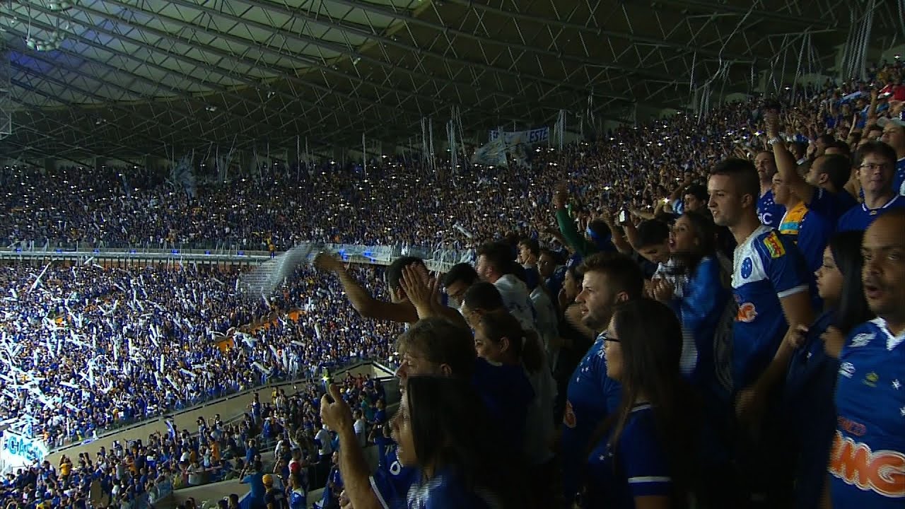 Mineirão Party - Cruzeiro Beatiful entrance vs. River Plate