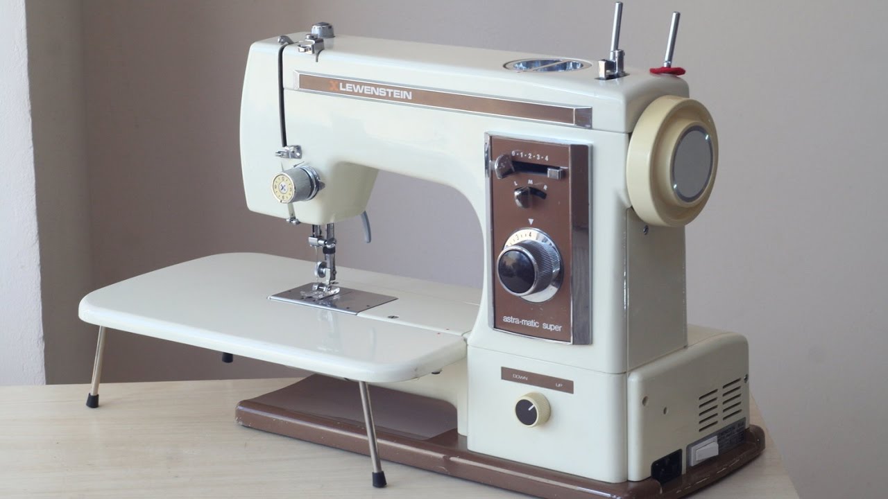 Lewenstein Astra Matic Super 866 Nähmaschine Sewing machine Швейная машина test
