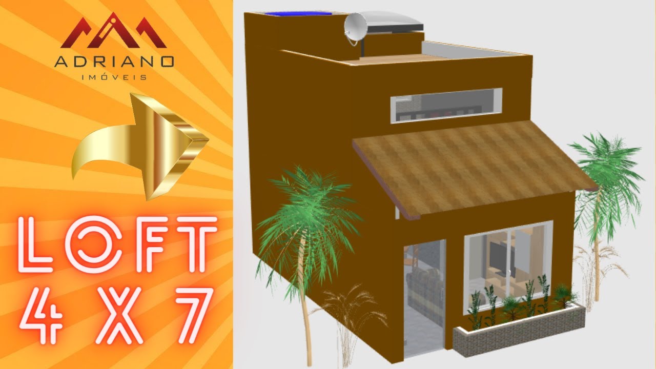 LOFT 4 X 7 Viver de kitnet para alugar, Aluguel Barato, Rendimento com Aluguel