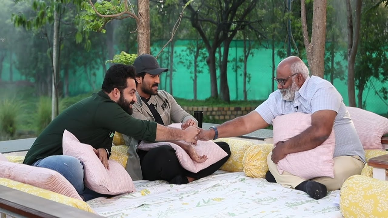 Keeravani Special interview with Ramcharan & Jr NTR | SS Rajamouli | Friday Poster