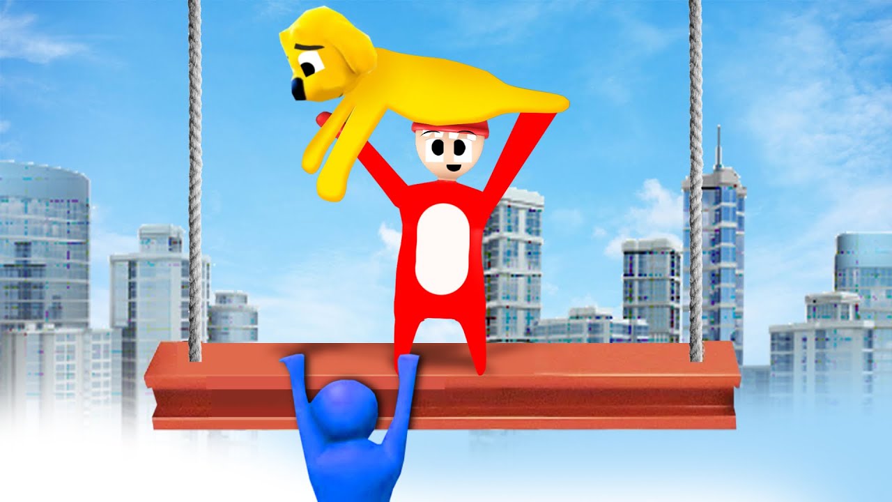 ARROJANDO COMPAS EN GANG BEASTS 😂 LOS COMPAS DE PLASTILINA
