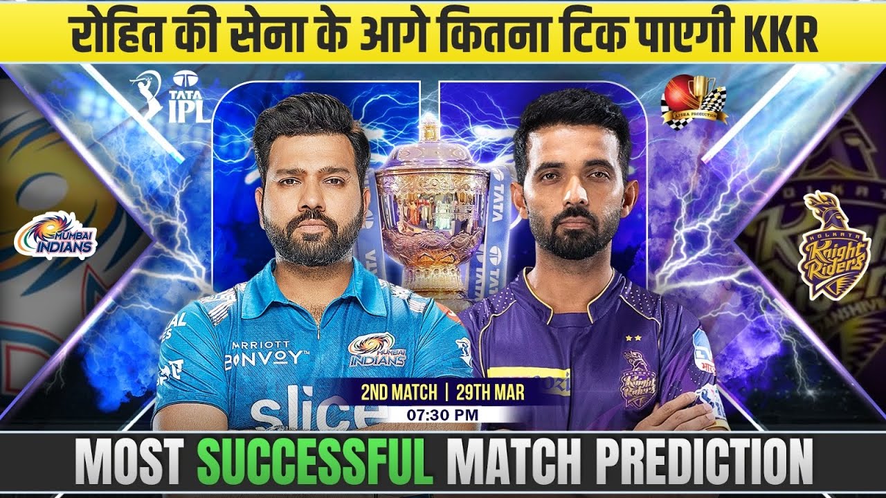 MI vs KKR IPL 2026 2nd Match Prediction | Mumbai Indians vs Kolkata Knight Riders 2nd Match#ipl2026