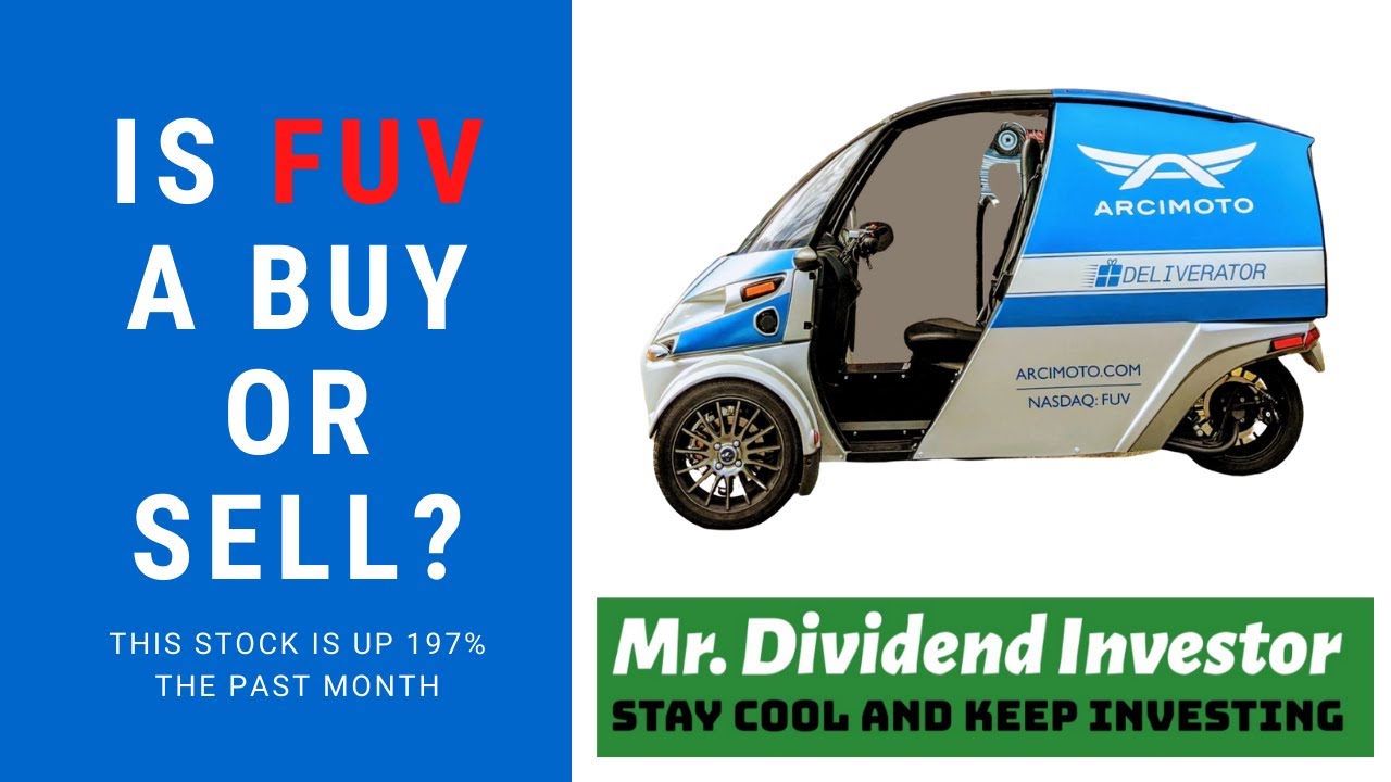 IS FUV A BUY OR SELL? I STOCK TO BUY ARCIMOTO I arcimoto electric vehicle