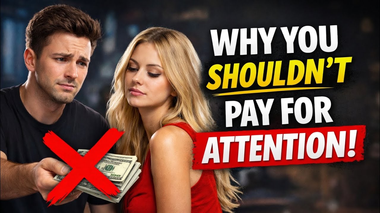 Don't pay women for their time. Your Ruining your Game