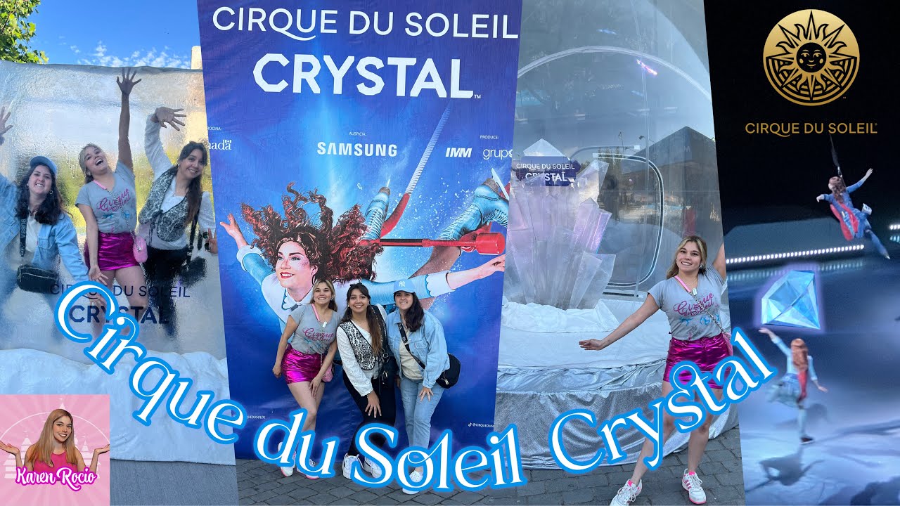 Fui a Cirque du Soleil CRYSTAL 💎 CHILE 🇨🇱🎪/ Movistar Arena