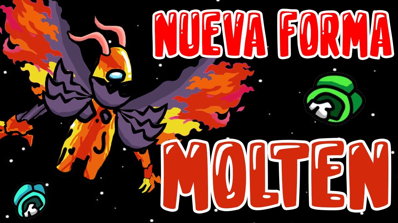 😱DESCUBRO la NUEVA FORMA de MOLTEN el IMPOSTOR de LAVA en AMONG US (MI HISTORIA⚠️) | mapaxe