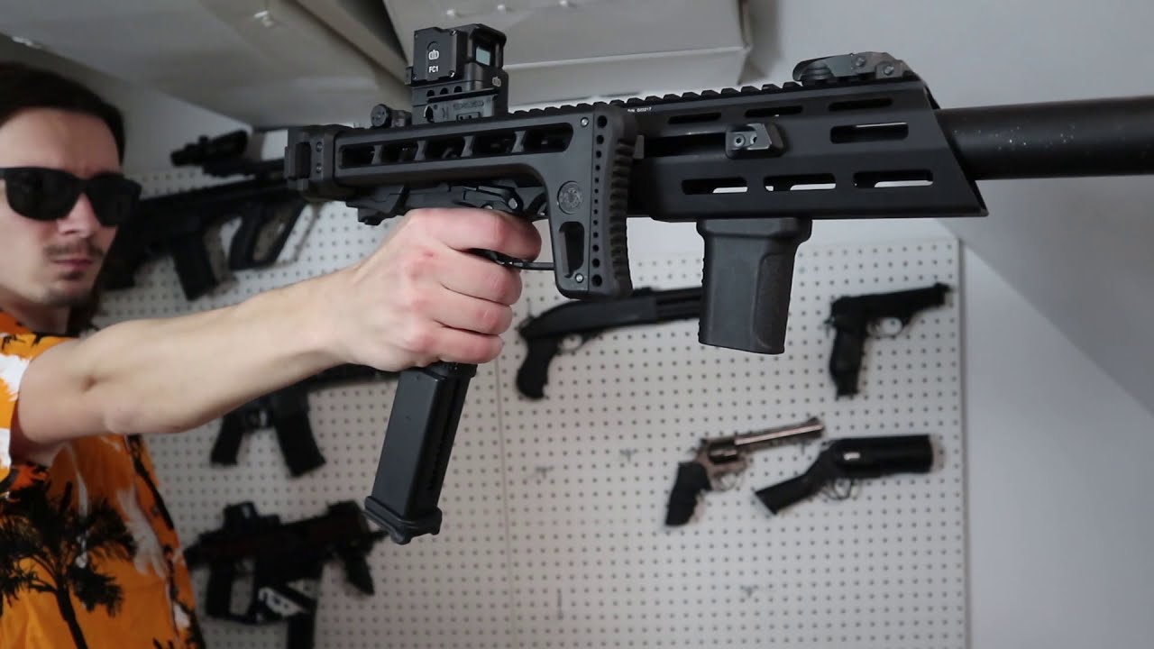 G&G SMC9 Full Auto (But dressed like someone with an smg like this should dress)