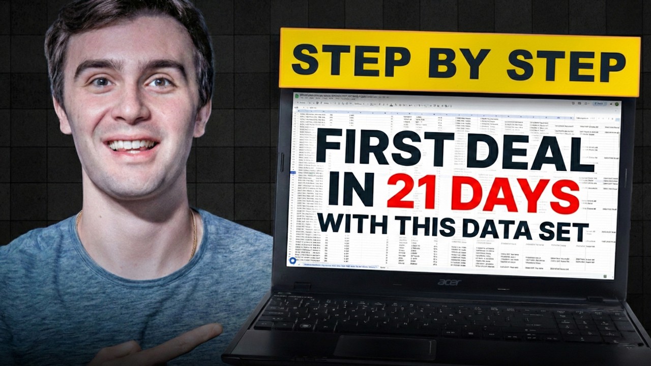 From $0 to Your First Wholesale Deal — Live Speedrun