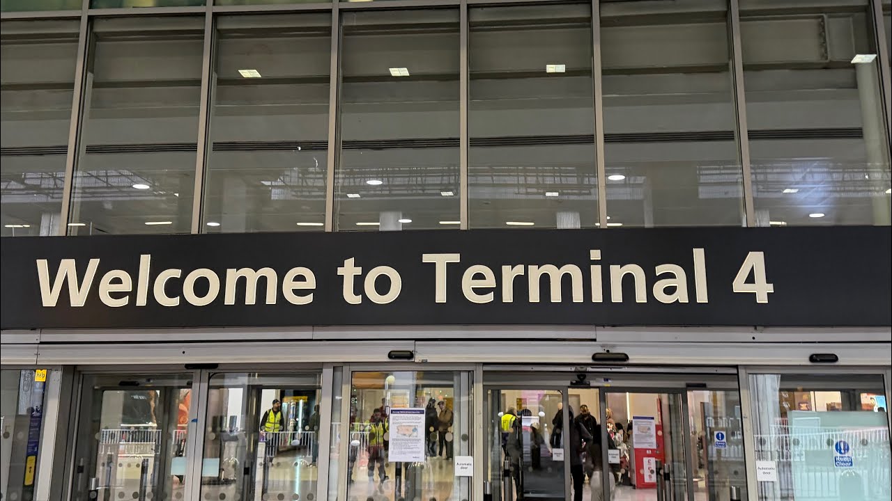  Heathrow airport ✈️ Terminal 4 pick up and drop off area 🚗 