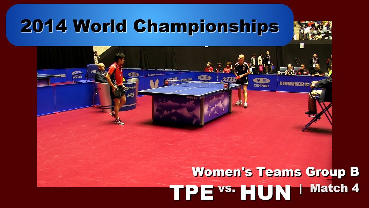 2014 WTTC Women's Team - Group B: TPE - HUN Match 4: Chen I-Ching v Georgina Pota
