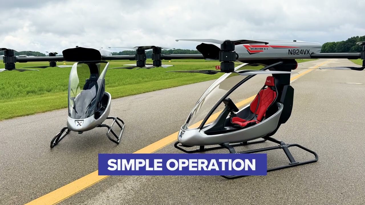 The Velociter X-1 Personal eVTOL