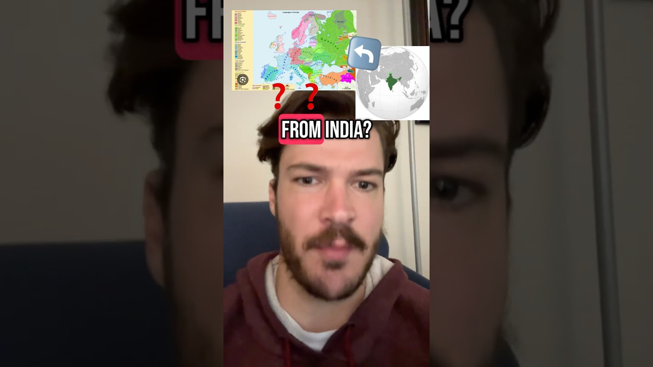 European languages from India? #linguistics #language #history #india