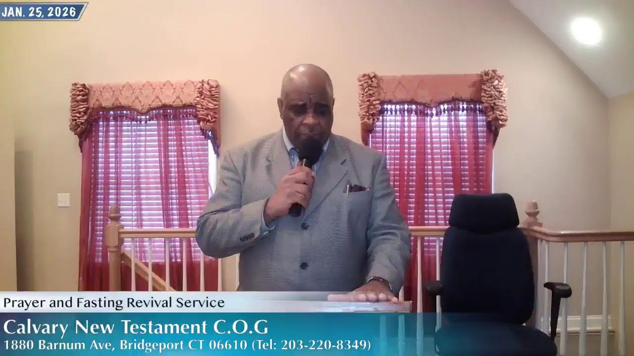 Calvary New Testament C.O.G Live Stream
