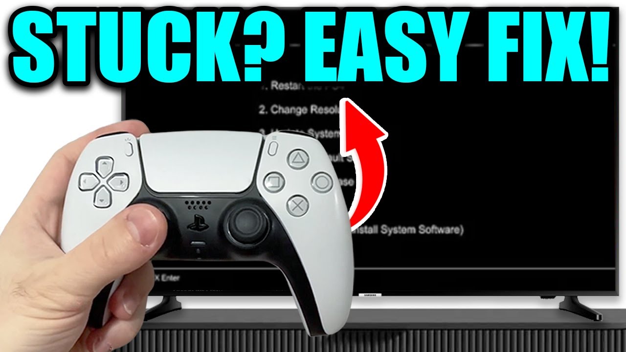Как исправить зависание PS5 в безопасном режиме! Простое решение проблемы с зацикливанием в безоп...