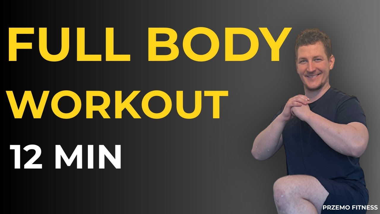 12-Minute Full Body Workout (No Equipment) | Burn Fat, Build Strength at Home
