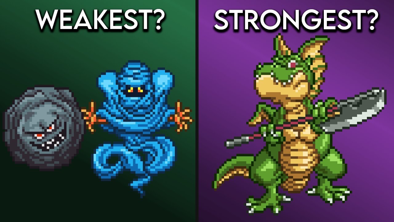 Analyzing ALL playable units in Dragon Quest VI