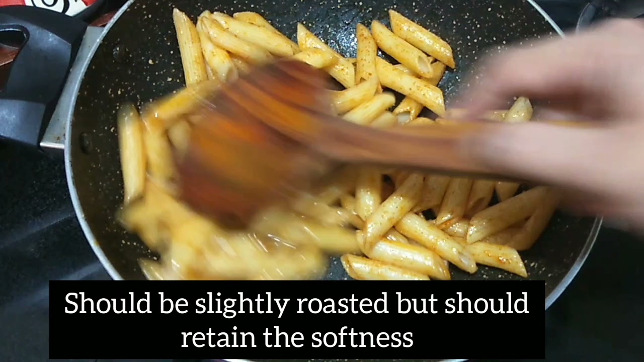 2 minutes Snack - Spicy and Tangy Leftover Pasta Snack | Simple and Tasty