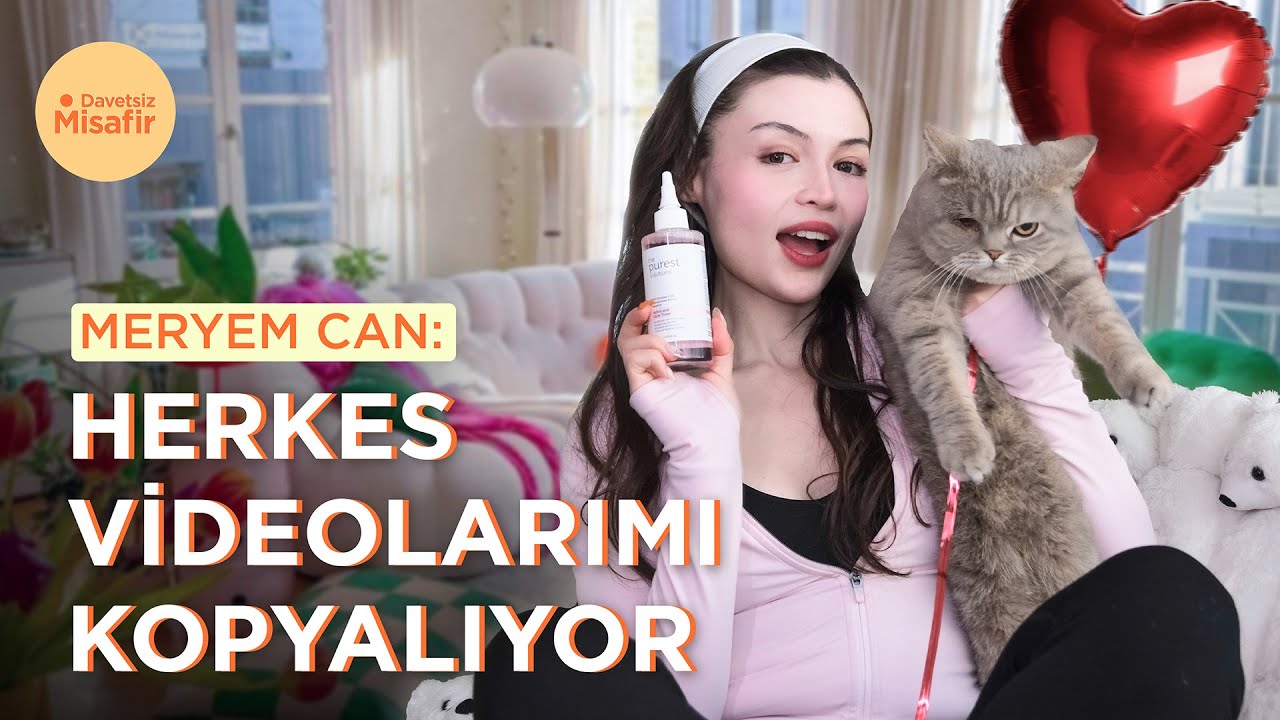 Meryem Can’ın 4 Kedi ile Birlikte Yaşadığı Evi! 🐈 | Davetsiz Misafir #TPS