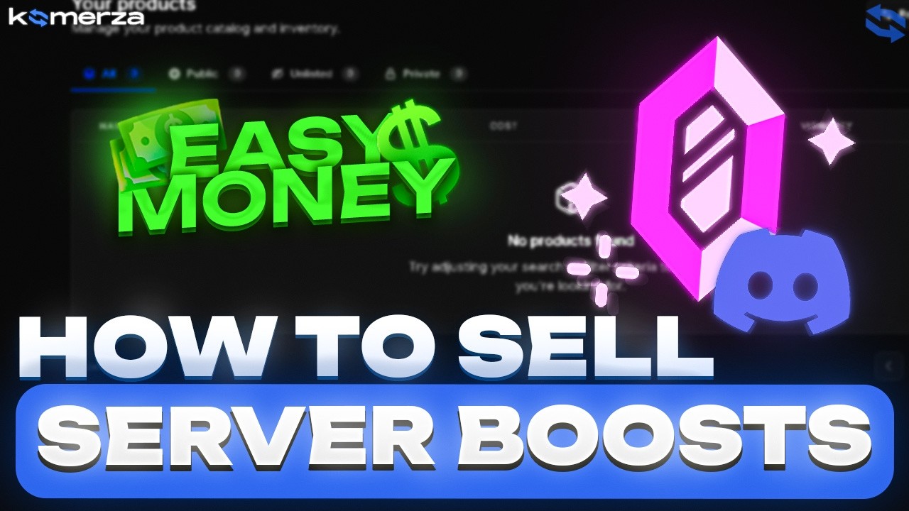 How to start selling Discord Nitro on Komerza.com