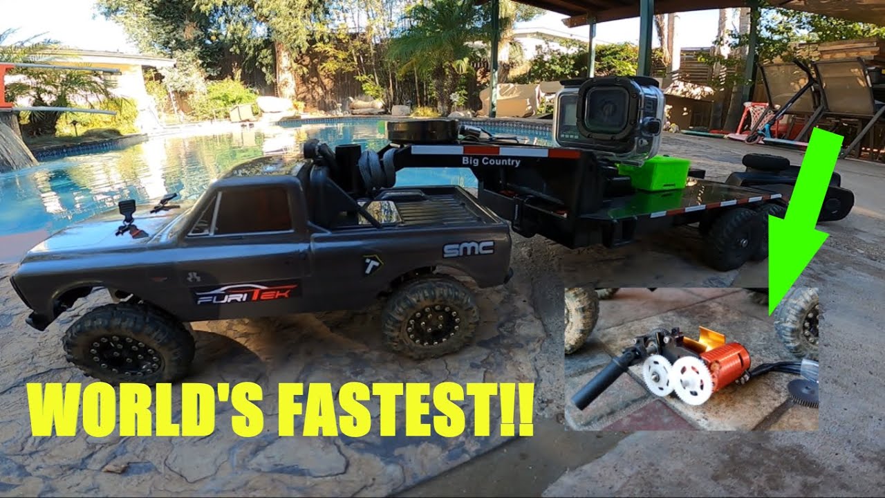 Worlds Fastest SCX24!!! #SCX24