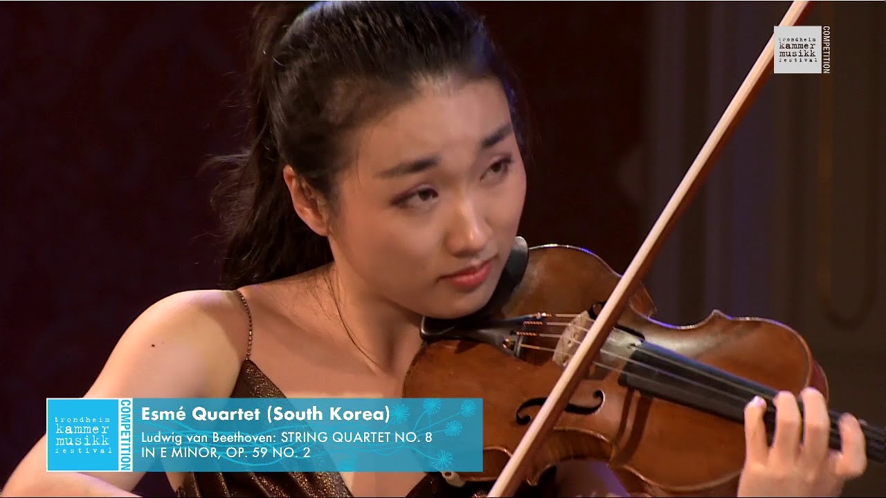 Esmé Quartet - Ludwig van Beethoven: String Quartet No. 8 in e minor, Op. 59 No. 2