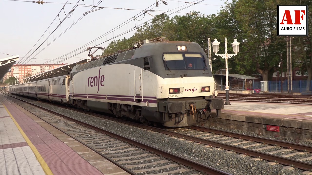 De paso por la estación de Vitoria