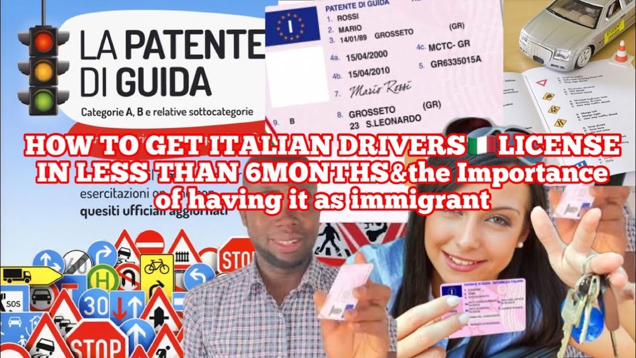 HOW TO GET ITALIAN DRIVERS🇮🇹LICENSE IN LESS THAN 6MONTHS&the Importance of having it as immigrant