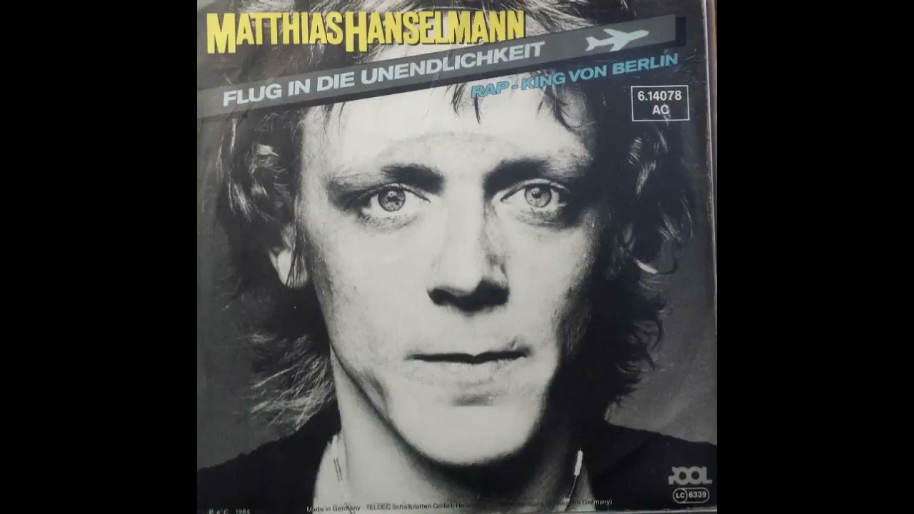 vinyl: matthias hanselmann - rap king von berlin (1984)