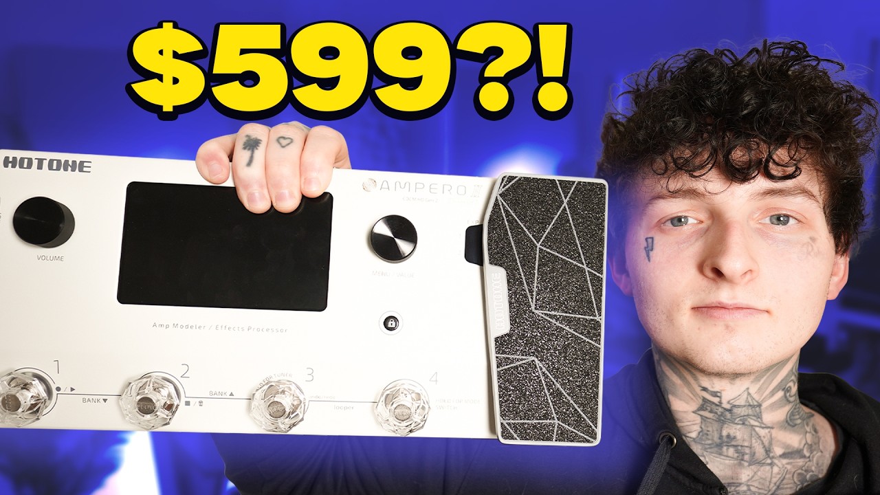 Can This $599 Pedal Compete With Helix & Quad Cortex? | Hotone Ampero II Review & Demo