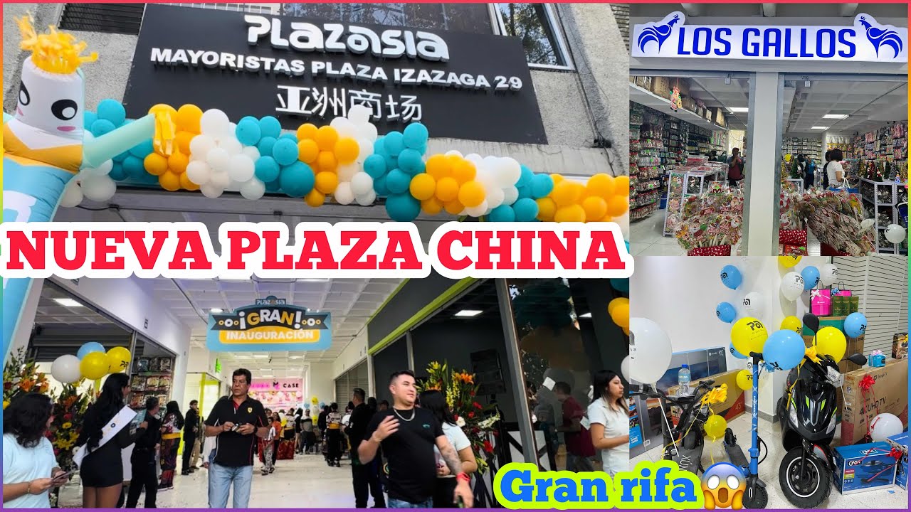 🇨🇳NUEVA PLAZA CHINA EN CDMX ¡RECORRIMOS TODA LA PLAZA!😯 / “PLAZA ASIA” / A 5 minutos del metro