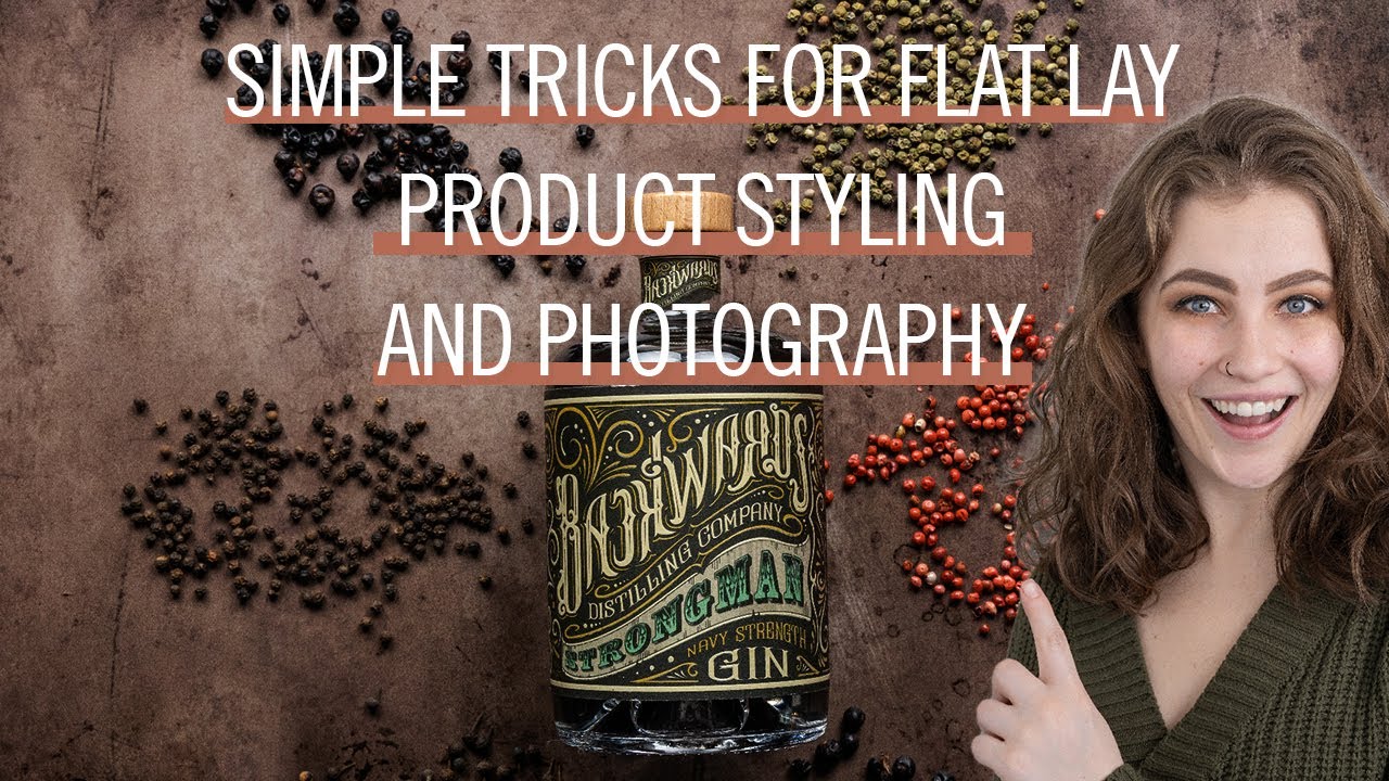 Simple Tricks for FLAT LAY PRODUCT STYLING and photography