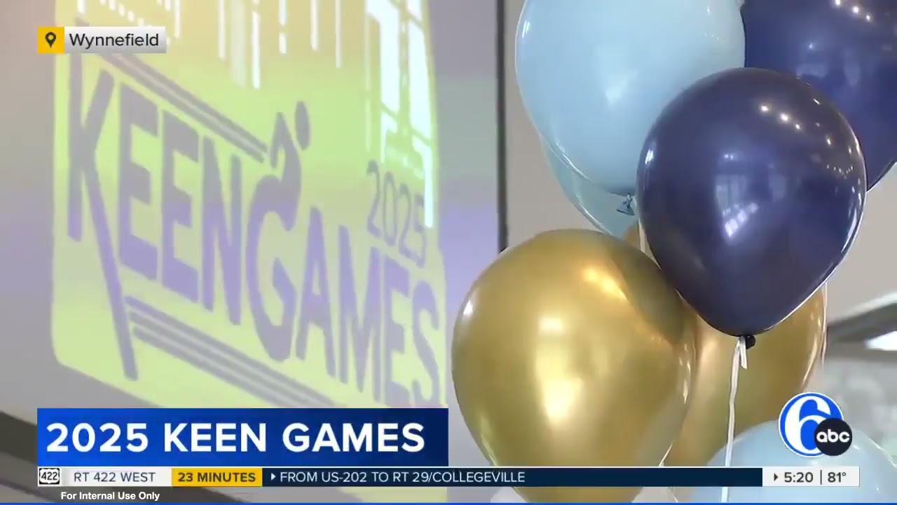 Inglis House Keen Games 2025 Feature on 6ABC (WPVI)
