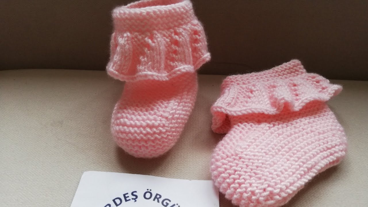🌸FIRFIRLI KIZ BEBEK PATİĞİ /KOLAY KIZ BEBEK PATİĞİ