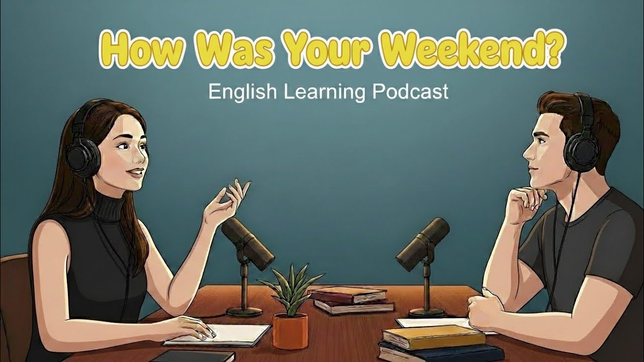 How Was Your Weekend? | Easy English Conversation Practice (B1 Level Podcast)