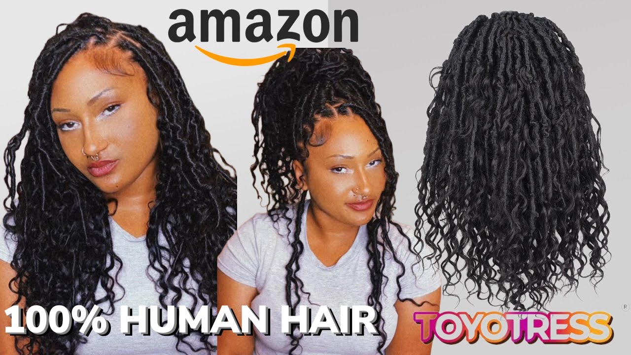 100% Handmade Human Hair Boho Butterfly Locs| Amazon Finds| Toyotress