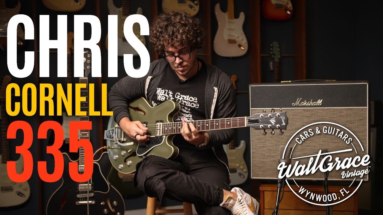 Одна из ЛУЧШИХ 335-х, на которых мы когда-либо играли, это именная модель — Gibson Chris Cornell ...