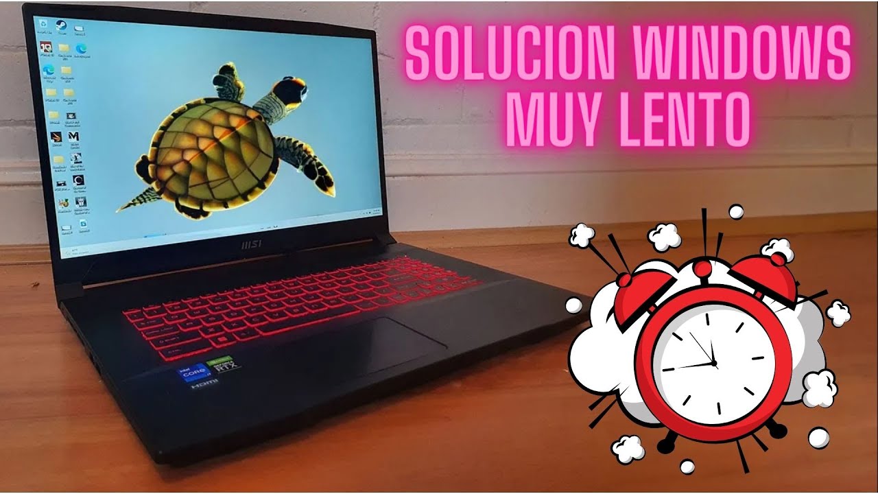 COMPUTADOR LENTO? LAPTOP MUY LENTA? SOLUCI&Oacute;N R&Aacute;PIDA SIN PROGRAMAS WINDOWS 10/11