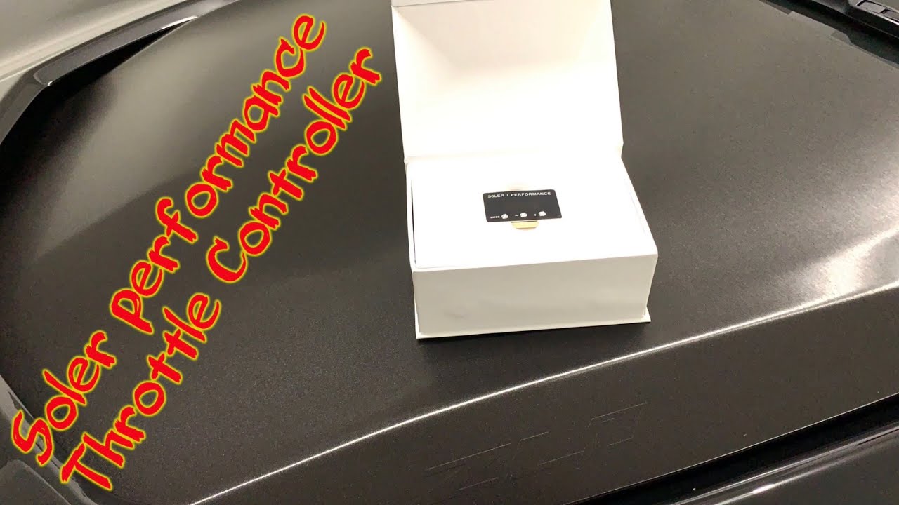 Soler Performance Throttle controller Install on my 2017 ZL1 Camaro. #solerperformance