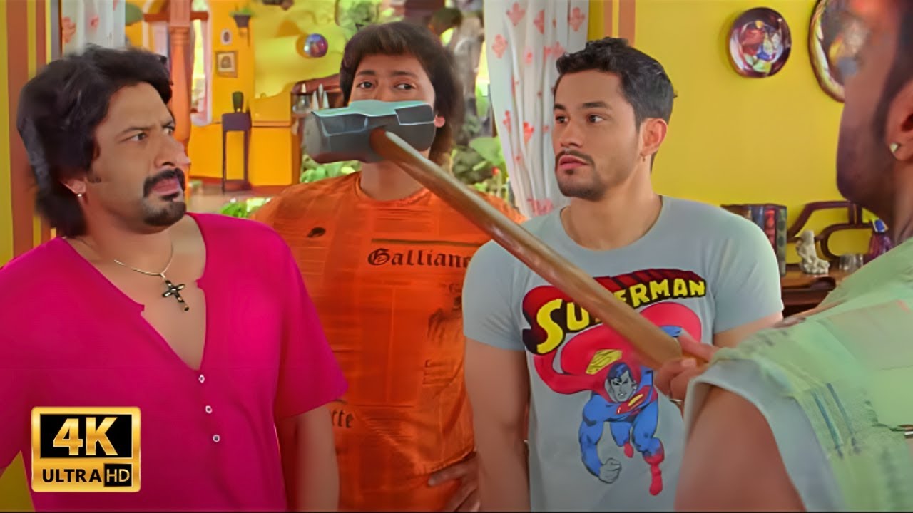 Golmaal 3 Movie Non-Stop Comedy | Ajay Devgn, Arshad Warsi, Kareena Kapoor, Mithun | Indian Comedy
