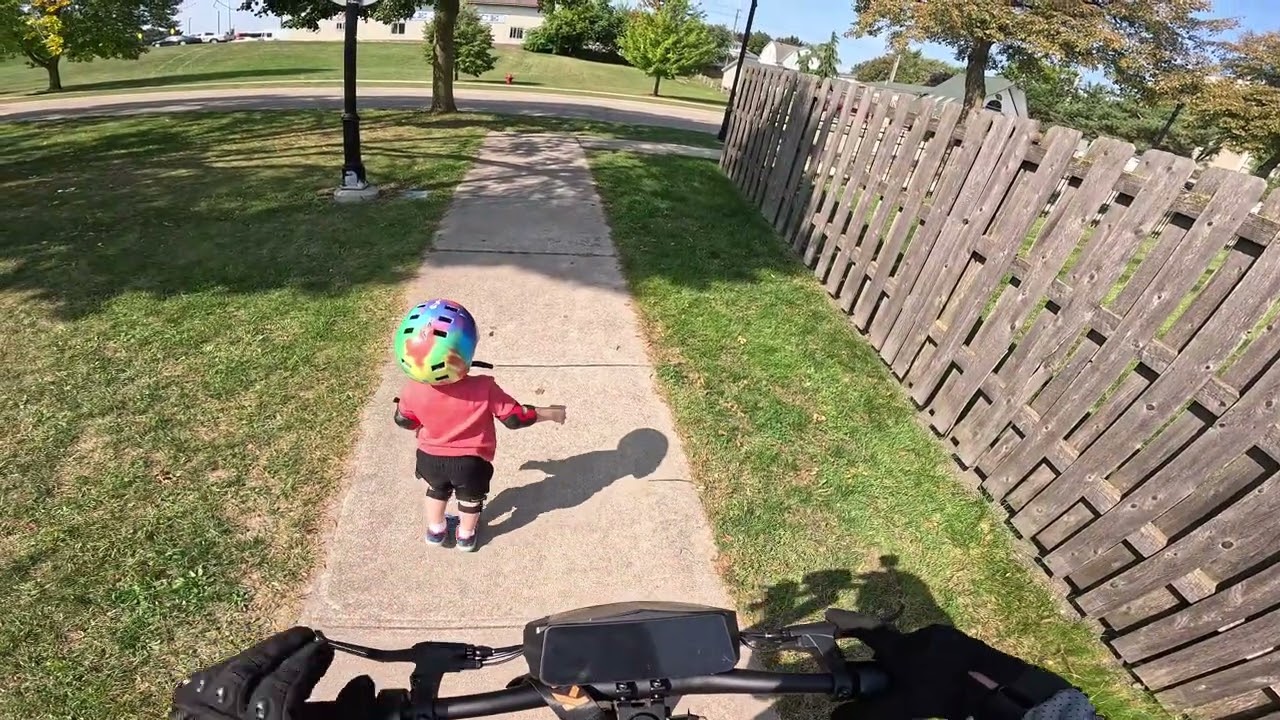 Summer ride down the Riverwalk