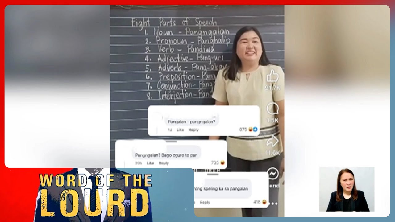 Word of the Lourd: Pangngalan | Frontline Pilipinas