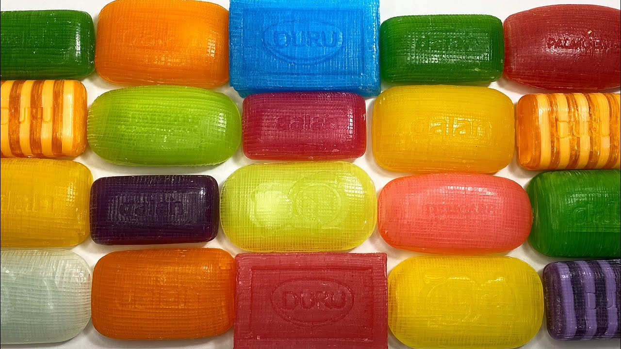 Glycerin SOAP cubes! Soap Cutting ASMR. Satisfying ASMR Video. Asmr soap.