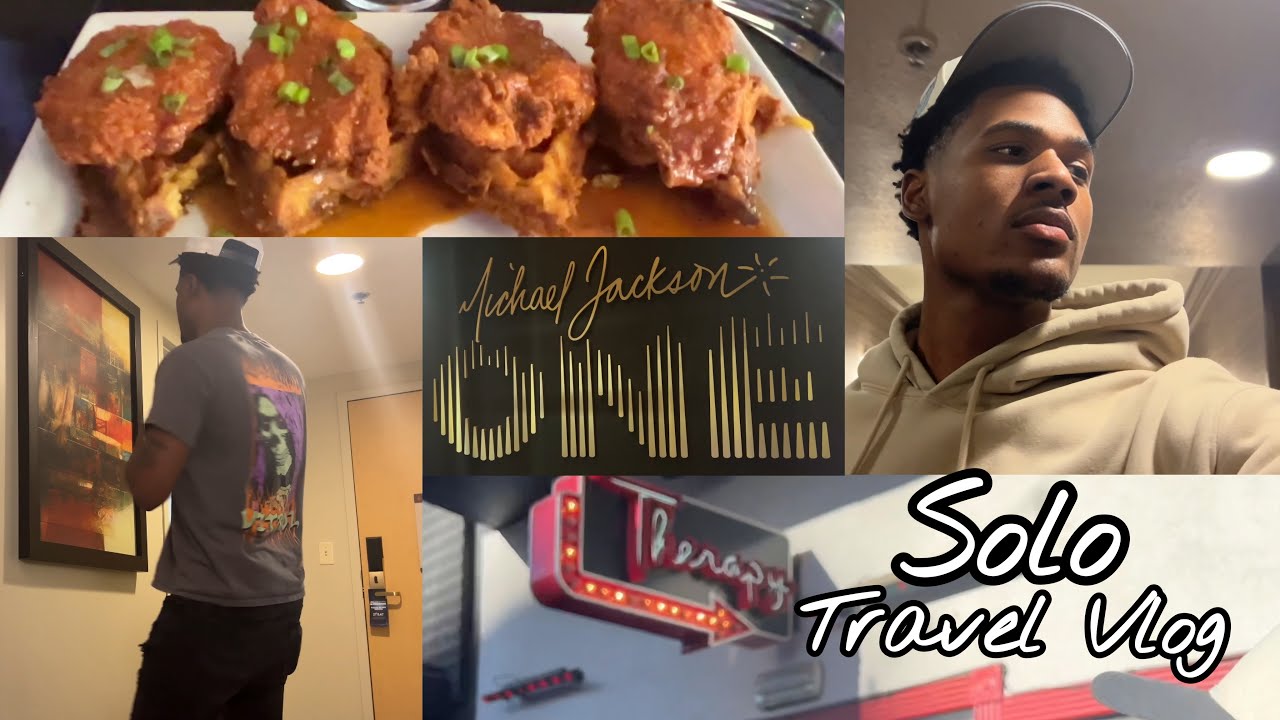 TRAVEL VLOG: FIRST SOLO TRIP TO LAS VEGAS  🎰| RESET, MICHEAL JACKSON CONCERT, STOP WAITING ON PEOPLE