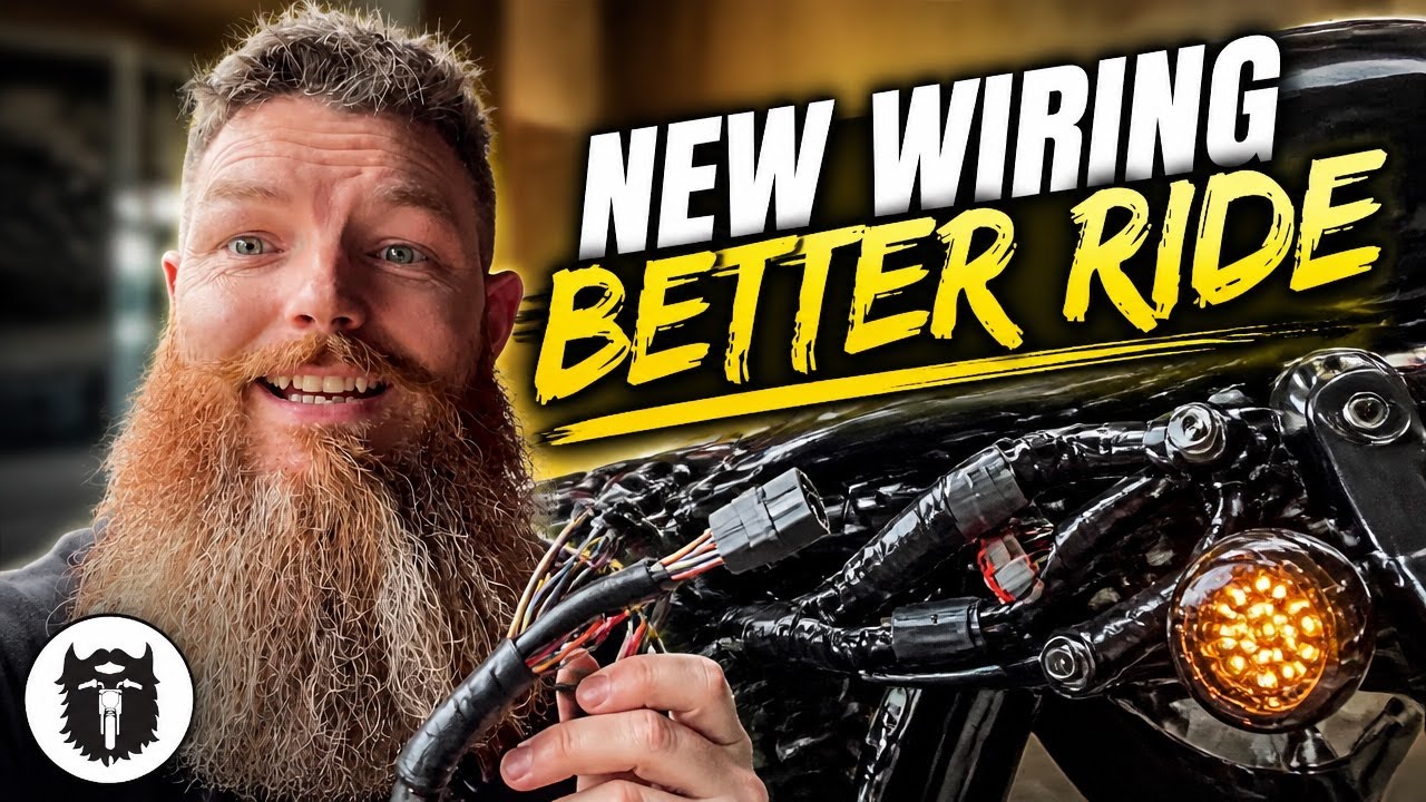 Harley 48 Indicator Wiring Harness Replacement - Beard and Bike