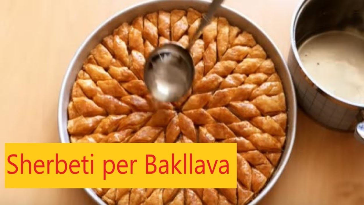 Sherbeti per Bakllava | Bakllava Turke | Receta Gatimi | Baklava Şerbeti