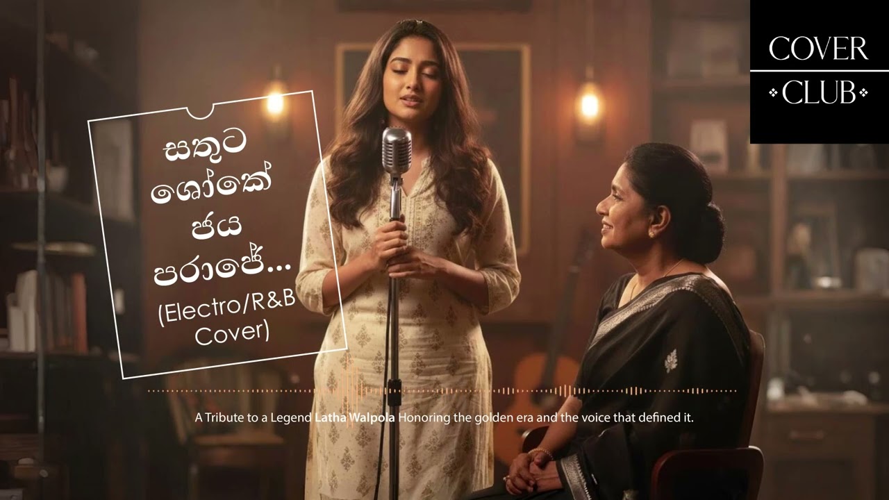 Sathuta Shoke (සතුට ශෝකේ) | Latha Walpola | Techno/R&B Cover