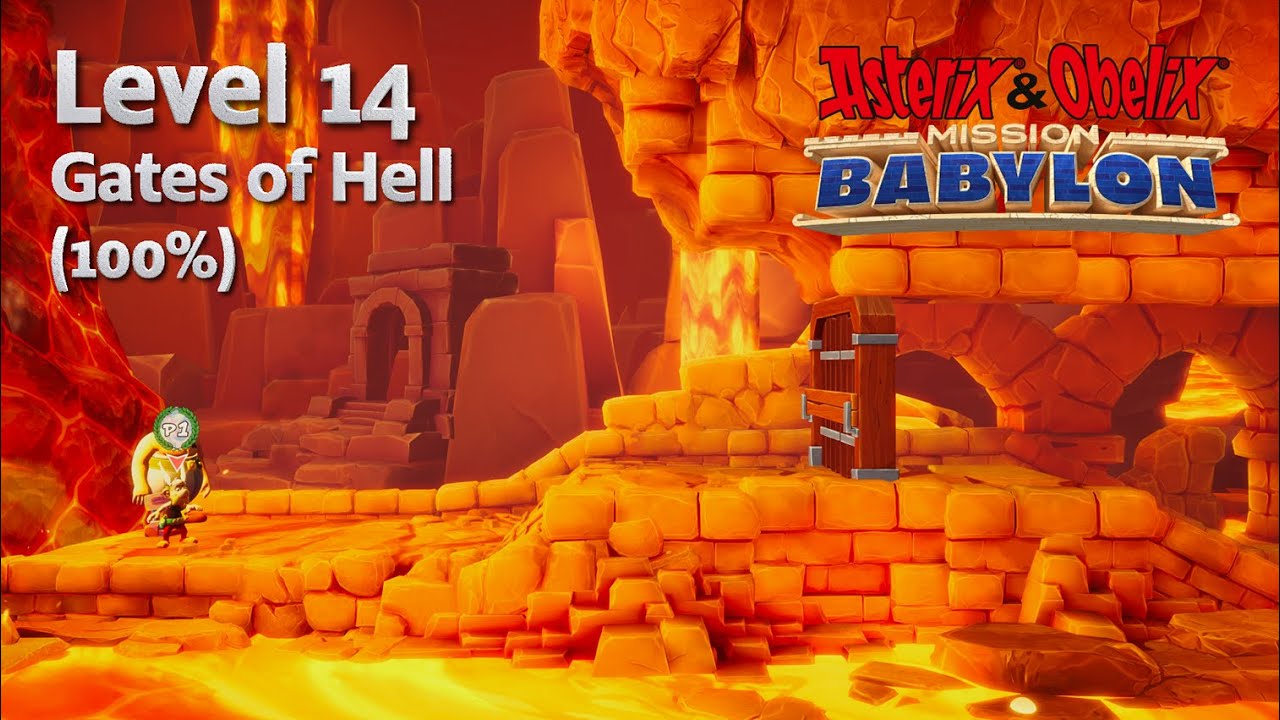 Asterix & Obelix - Mission Babylon - Level 14 - 100% [4K] - Gates of Hell