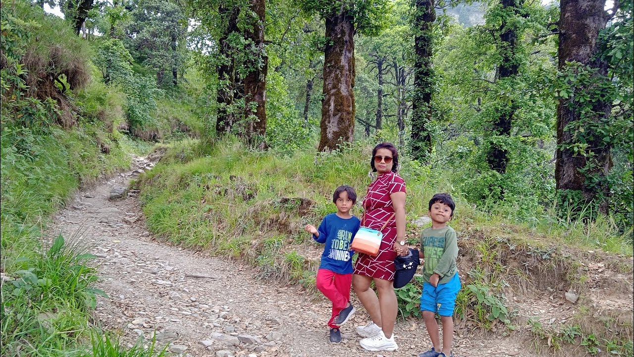 1st trek of my Kids @Naina peak in Nainital